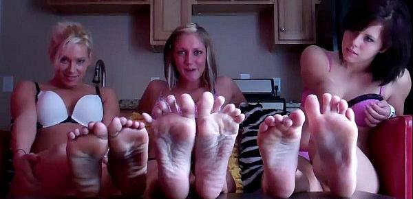  You will love worshiping our perfect feet